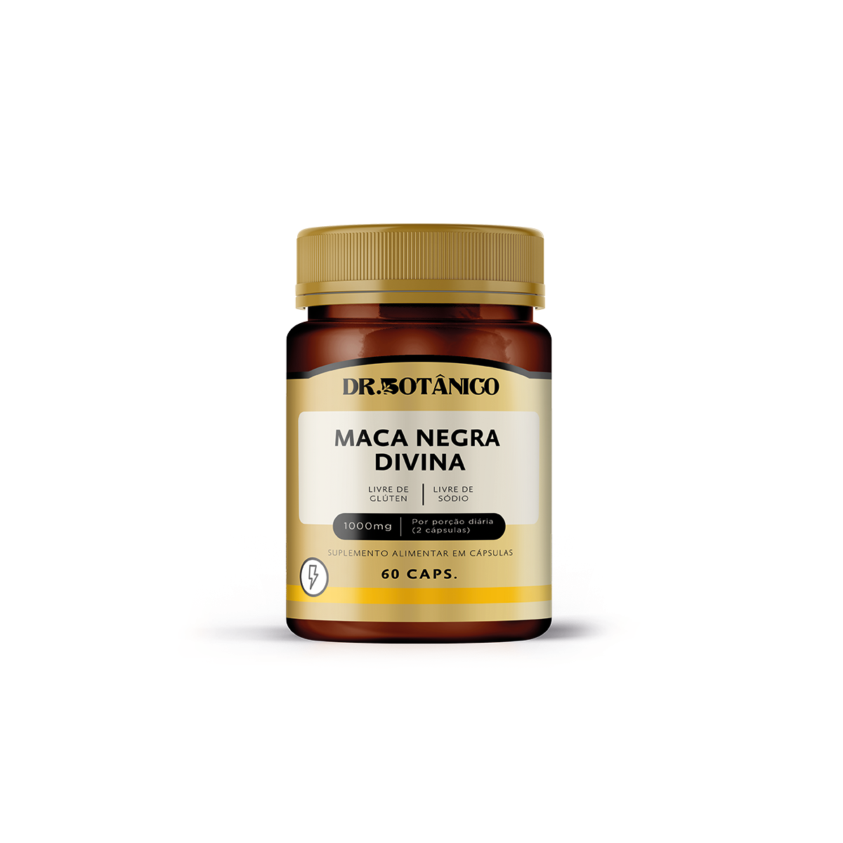 MACA NEGRA DIVINA 1000MG 60 CAPS DR. BOTÂNICO