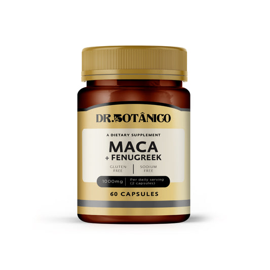 Dr. Botanical MACA + Fenugreek 1000MG 60 Capsules 