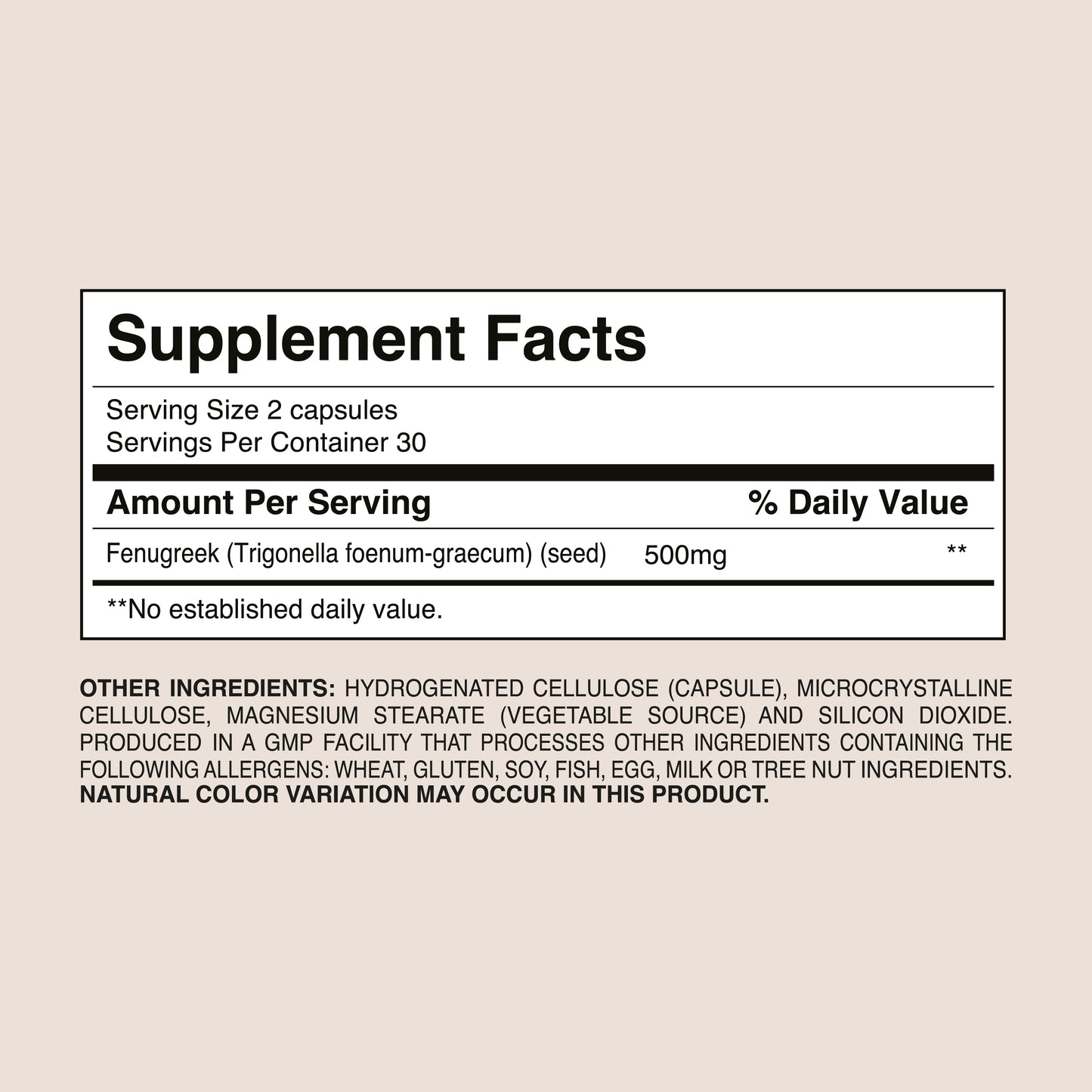 Maca + Fenugreek 1000mg – Natural Testosterone &amp; Libido Support (60 Capsules)