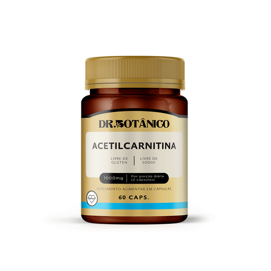 ACETILCARNITINA  1000MG 60CAPS DR. BOTÂNICO