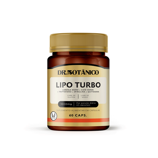 LIPOTURBO 1000MG 60 CAPS - DR. BOTÂNICO
