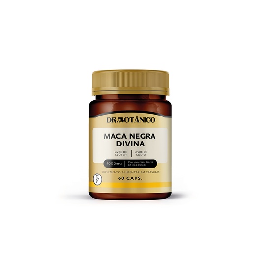 MACA NEGRA DIVINA 1000MG 60 CAPS DR. BOTÂNICO