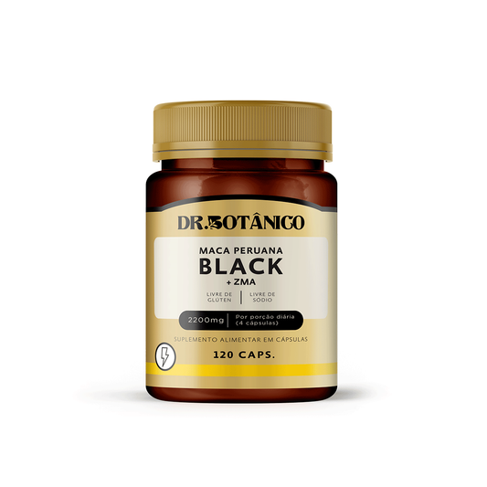 MACA PERUANA BLACK 2200MG 120CAPS - DR. BOTÂNICO