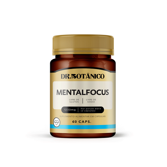 MENTAL FOCUS 1230MG 60CAPS - DR. BOTÂNICO