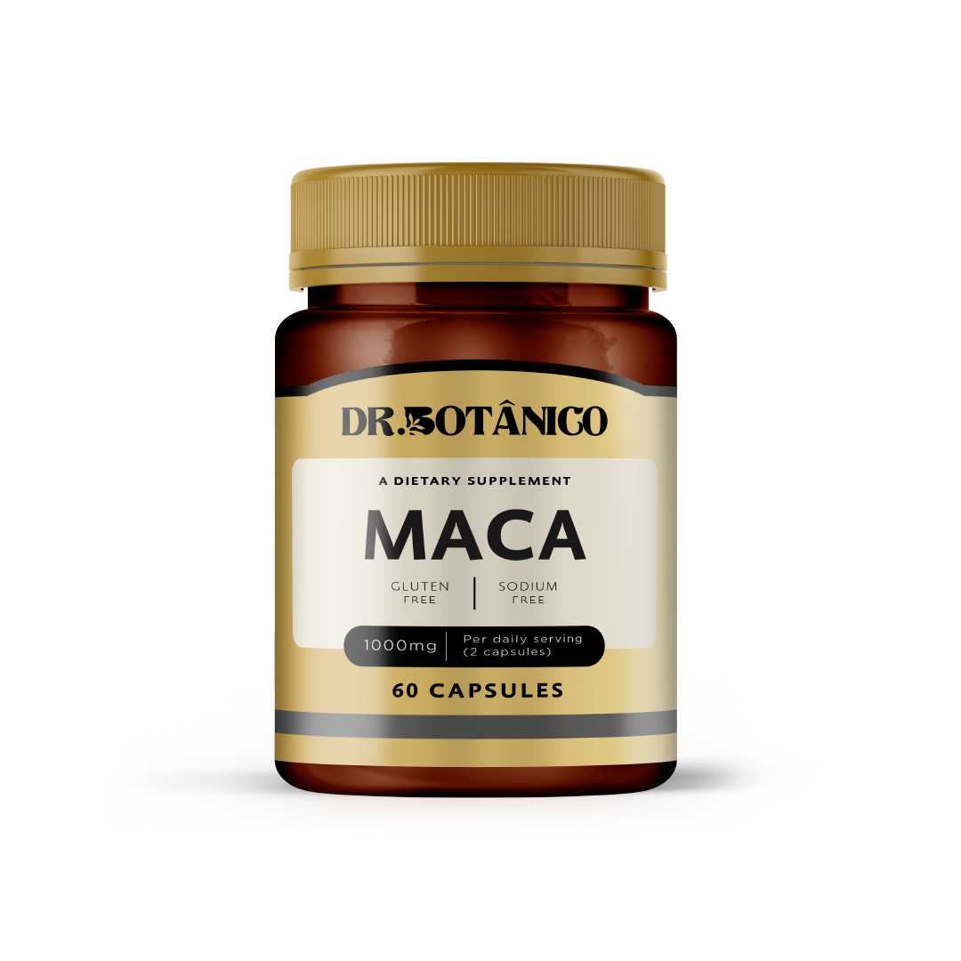 Maca 1000mg – Vitality & Endurance | Dr. Botanico (60 Capsules)