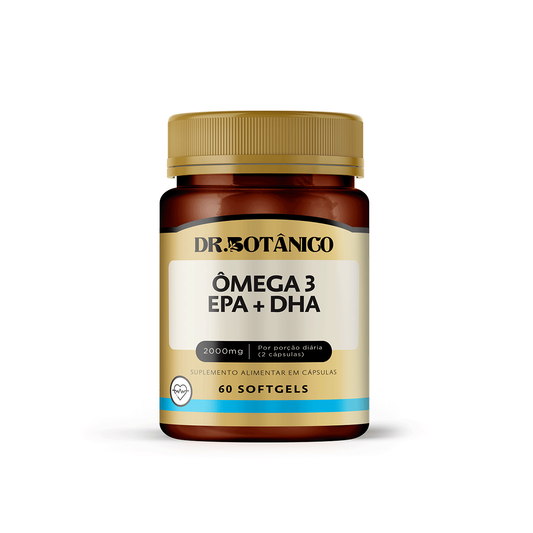 ÔMEGA 3 EPA + DHA 2000MG 60 SOFTGELS - DR. BOTÂNICO