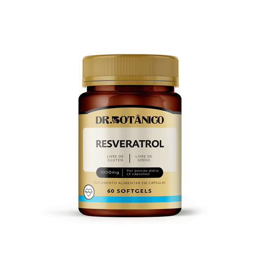 RESVERATROL 1000MG 60CAPS - DR. BOTÂNICO